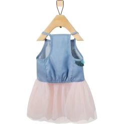 Frisco Rainbow Denim Dog & Cat Dress -Frisco 312144 PT4. AC SS1800 V1644531411