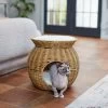 Frisco Round Wicker Cat Condo With Top Perch -Frisco 316646 MAIN. AC SS1800 V1633727580