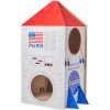 Frisco Spaceship Cardboard Cat House, 2-Story -Frisco 317721 MAIN. AC SS1800 V1686839253