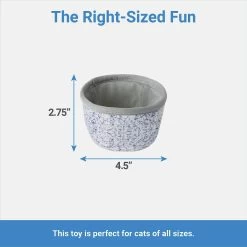 Frisco Guacamole Bowl Cat Toy With Catnip, Medium, 4 Count -Frisco 327059 PT2. AC SS1800 V1645205849