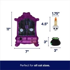 Frisco Halloween Magical Wardrobe Interactive Plush Cat Toy With Catnip -Frisco 344078 PT1. AC SS1800 V1689877484