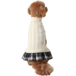 Frisco Plaid Dog & Cat Sweater Dress -Frisco 353673 PT2. AC SS1800 V1659008189