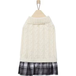 Frisco Plaid Dog & Cat Sweater Dress -Frisco 353673 PT4. AC SS1800 V1659726618