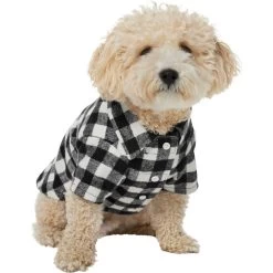 Frisco Black Plaid Dog & Cat Shirt -Frisco 353682 PT2. AC SS1800 V1659007316