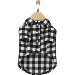 Frisco Black Plaid Dog & Cat Shirt -Frisco 353682 PT4. AC SS1800 V1659726657