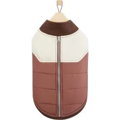 Frisco Lightweight Colorblock Puffer Dog & Cat Jacket -Frisco 353809 PT4. AC SS1800 V1661278460