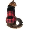 Frisco Mediumweight Plaid Faux Fur Dog & Cat Jacket -Frisco 353847 MAIN. AC SS1800 V1661262255