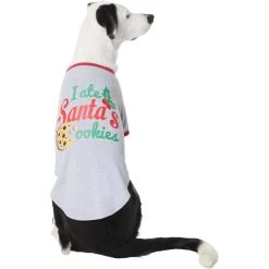Frisco I Ate Santa's Cookies Dog & Cat T-Shirt -Frisco 358293 PT2. AC SS1800 V1660758713
