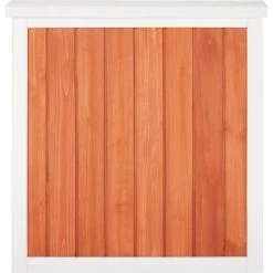 Frisco Outdoor Wooden Cat House With Elevated Balcony Steps -Frisco 360998 PT5. AC SS1800 V1658150482