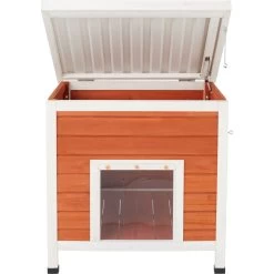 Frisco Outdoor Wooden Cat House With Retractable Roof -Frisco 361008 PT4. AC SS1800 V1658150709