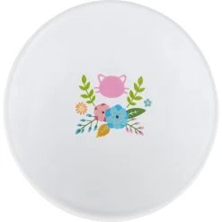 Frisco Cat Face Floral Wide Shape Elevated Non-Skid Ceramic Cat Bowl -Frisco 363377 PT4. AC SS1800 V1657657267