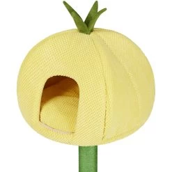 Frisco Pineapple 33.5" Plush Cat Scratching Post And Condo -Frisco 371361 PT2. AC SS1800 V1664373481