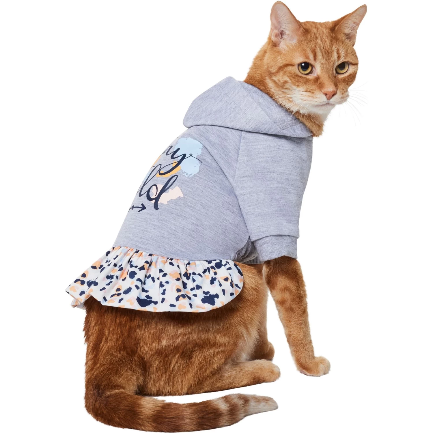 Frisco Stay Wild Dog & Cat Hoodie 5 Frisco Stay Wild Dog & Cat Hoodie - Image 3