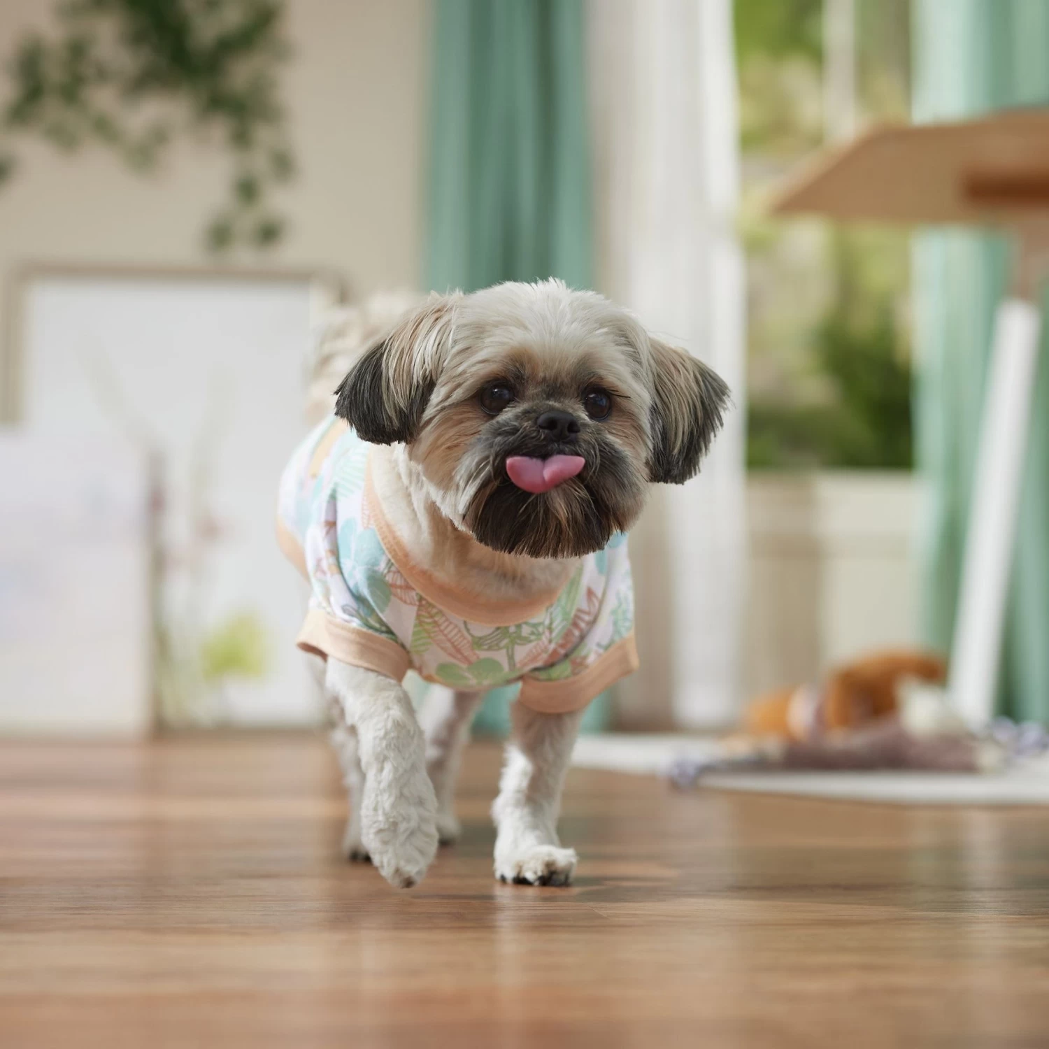 Frisco Vintage Tropical Dog & Cat Pocket T-Shirt 8 Frisco Vintage Tropical Dog & Cat Pocket T-Shirt - Image 6