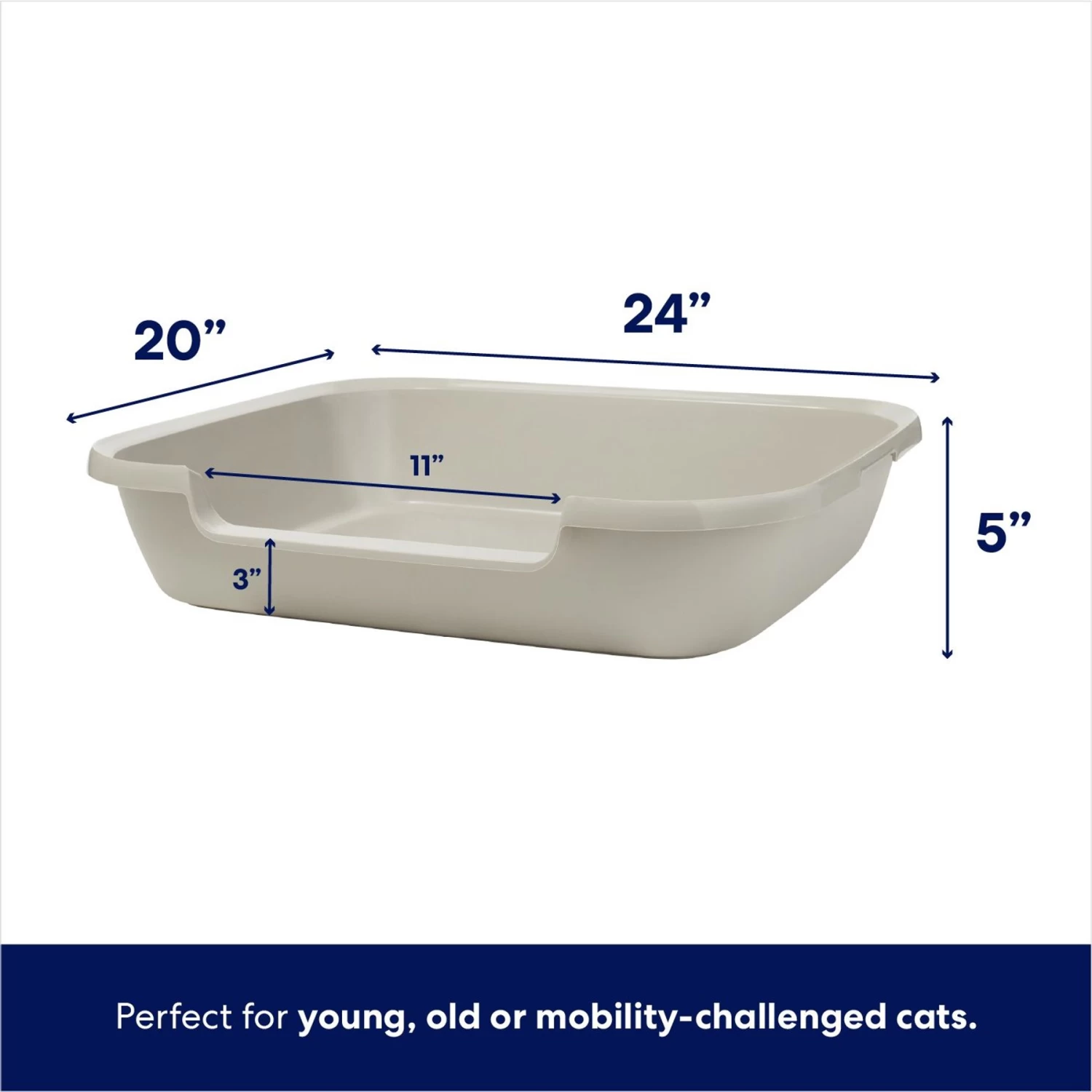 Frisco Senior And Kitten Cat Litter Box 4 Frisco Senior And Kitten Cat Litter Box - Image 2