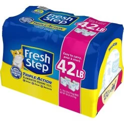 Fresh Step Triple Action Scented Clumping Clay Cat Litter + 2 Items 10 Fresh Step Triple Action Scented Clumping Clay Cat Litter + 2 Items -Frisco 613078 PT1. AC SS1800 V1669928740