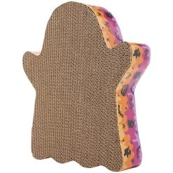Frisco Halloween Ghost Swirl Scratcher Cat Toy With Catnip