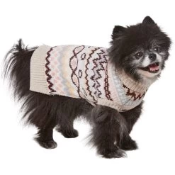 Frisco Sherpa Lined Fairisle Dog & Cat Sweater -Frisco 718422 PT2. AC SS1800 V1703184630