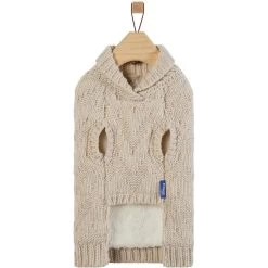 Frisco Sherpa Lined Chunky Cable Knit Dog & Cat Sweater 14 Frisco Sherpa Lined Chunky Cable Knit Dog & Cat Sweater -Frisco 718518 PT4. AC SS1800 V1693234652