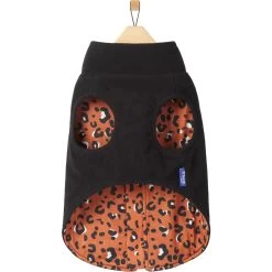 Frisco Light Weight Leopard Print Lined Fleece Dog & Cat Vest -Frisco 720694 PT4. AC SS1800 V1692978494