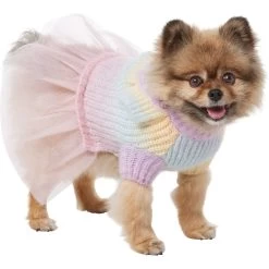 Frisco Rainbow Dog & Cat Sweater Dress -Frisco 720934 PT2. AC SS1800 V1703194381