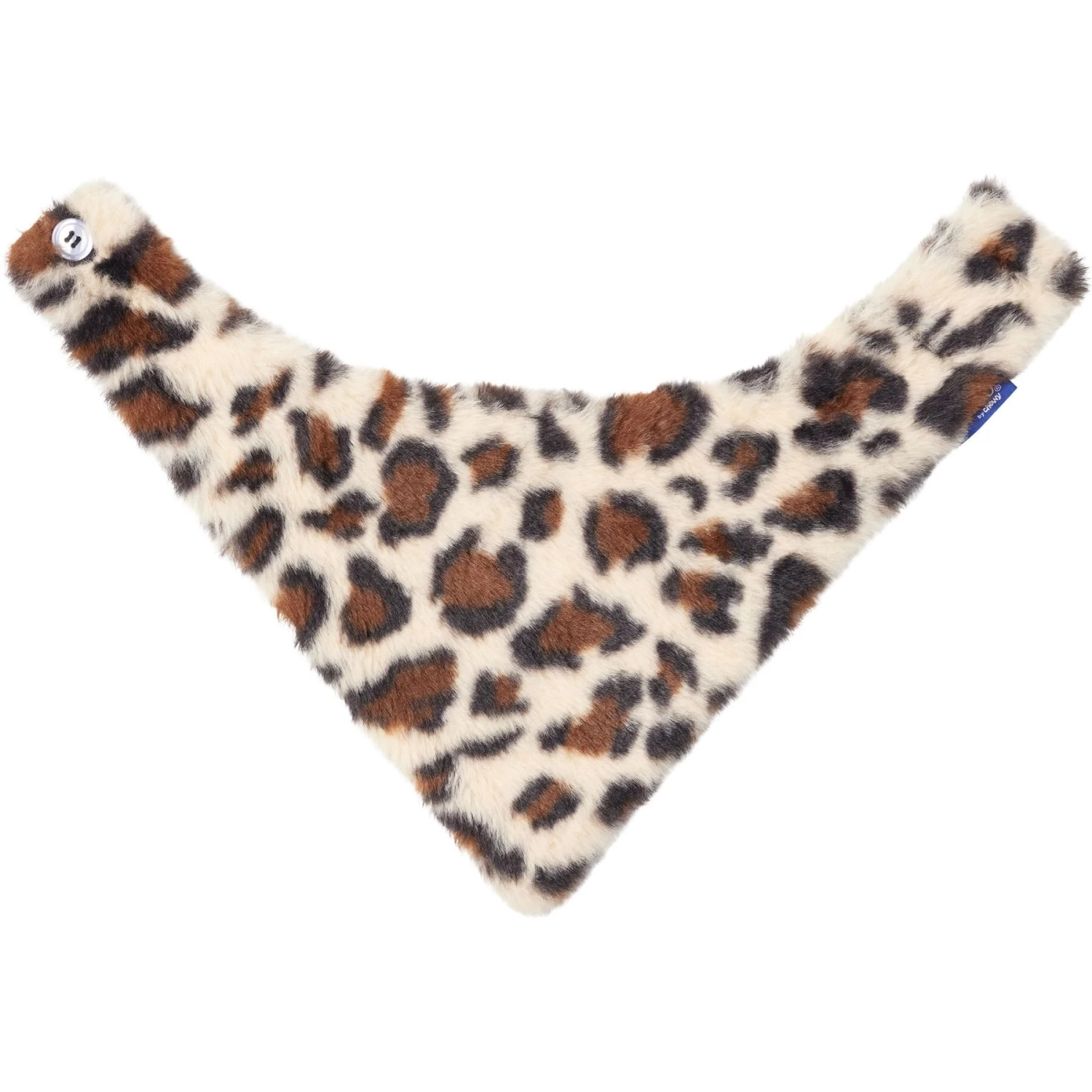 Frisco Leopard Faux Fur Dog & Cat Bandana 6 Frisco Leopard Faux Fur Dog & Cat Bandana - Image 4