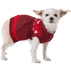 Frisco Nordic Sequin Dog & Cat Sweater Dress -Frisco 745886 PT2. AC SS1800 V1695046487