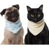 Frisco Reversible Snowflake Cozy Knit Faux Fur Dog & Cat Pullover Bandana, 1 Count -Frisco 746630 MAIN. AC SS1800 V1694800688