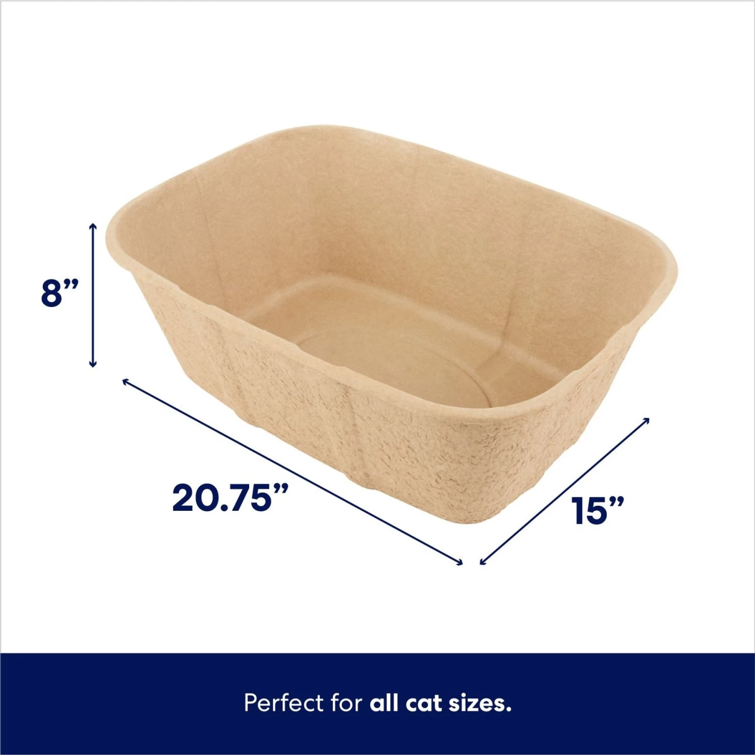 Frisco High-Sided Disposable Cat Litter Box 4 Frisco High-Sided Disposable Cat Litter Box - Image 2