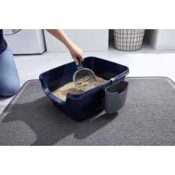 Frisco Open Top Cat Litter Box With Rim, Large & Frisco Plastic Litter Scooper With Caddy -Frisco 947526 PT7. AC SS1800 V1693600340