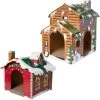 Frisco Holiday Log Cabin Cardboard Cat House & Frisco Holiday Santa's Workshop Cardboard Cat House 2 Frisco Holiday Log Cabin Cardboard Cat House & Frisco Holiday Santa's Workshop Cardboard Cat House -Frisco 986198 MAIN. AC SS1800 V1698257848