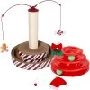 Frisco Holiday Santa Hat & Mistletoe Cat Tracks Cat Toy & Frisco Holiday Gingerbread Interactive Cat Scratcher Cat Toy With Catnip -Frisco 986246 MAIN. AC SS1800 V1698258056